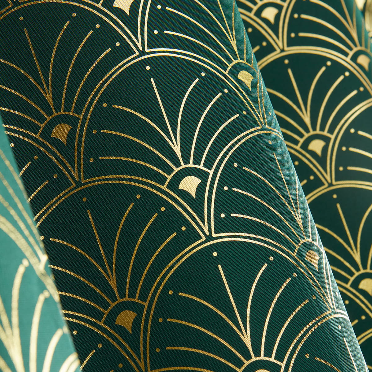 ZASŁONA BELISSA - Butelkowa zieleń 140x250 PRZELOTKA