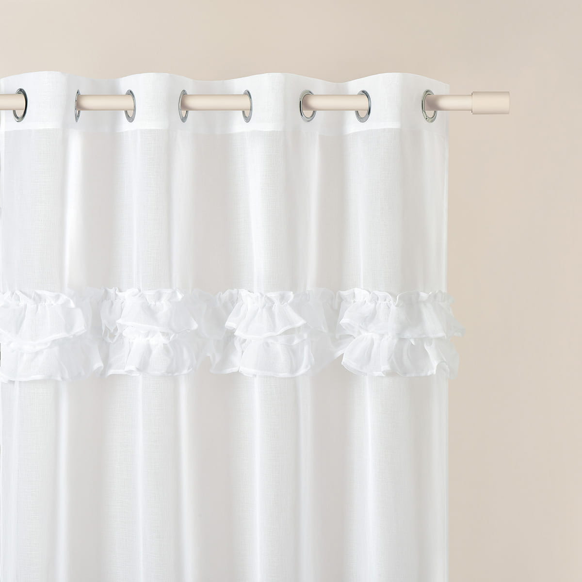 FIRANA Z FALBANAMI FRILLA - BIAŁA 400x250 Przelotka