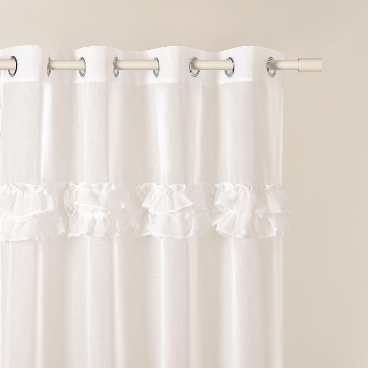 FIRANA Z FALBANAMI FRILLA - KREMOWA 300x250 Przelotka