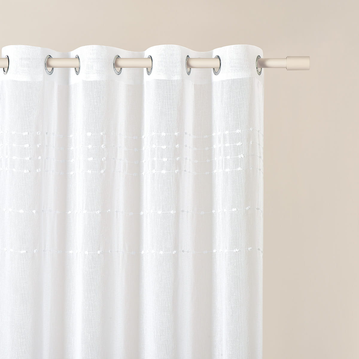 FIRANA MARISA - BIAŁA 140x280 Przelotka