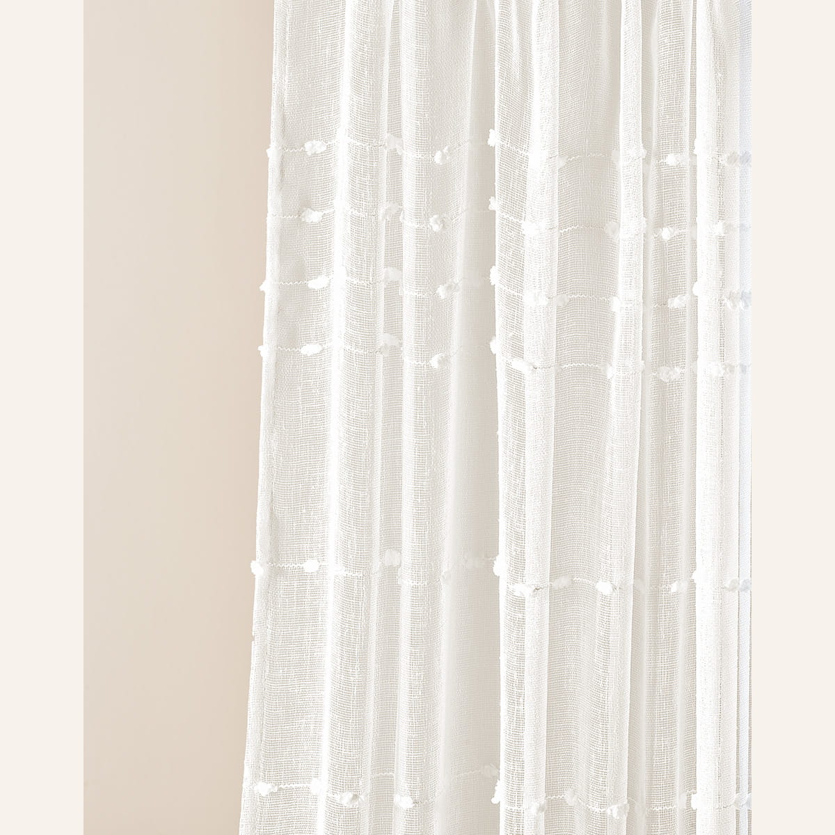 FIRANA MARISA - KREMOWA 140x260 Przelotka