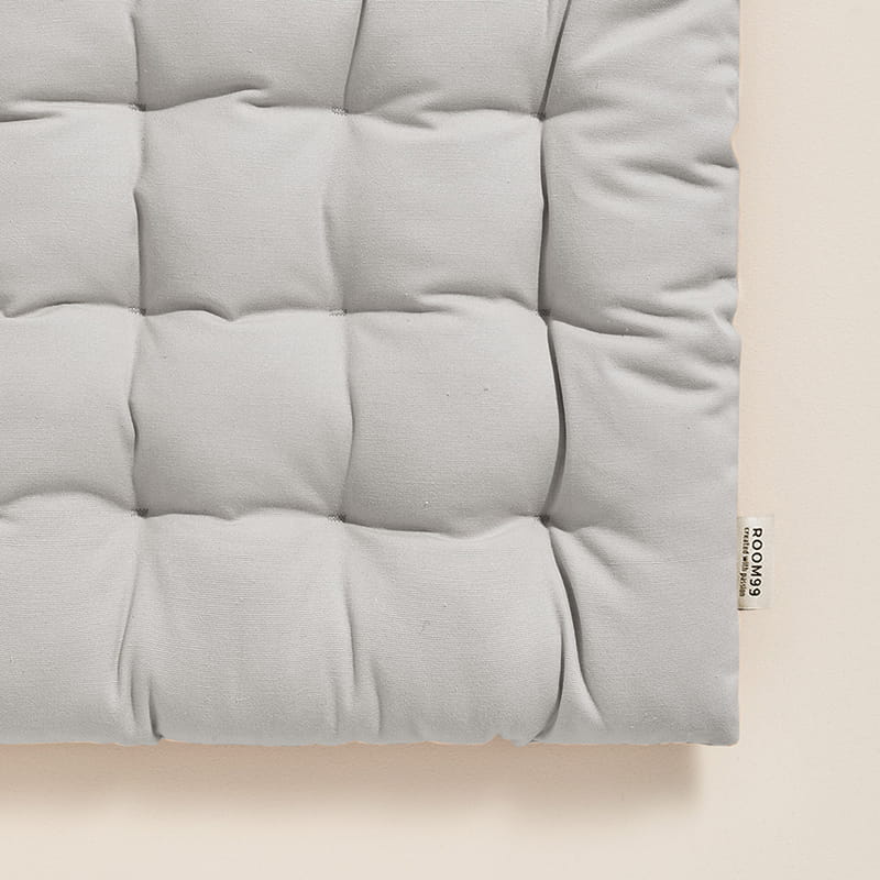 PODUSZKA NA KRZESŁO CARMEN - SZARA JASNA 40x40 