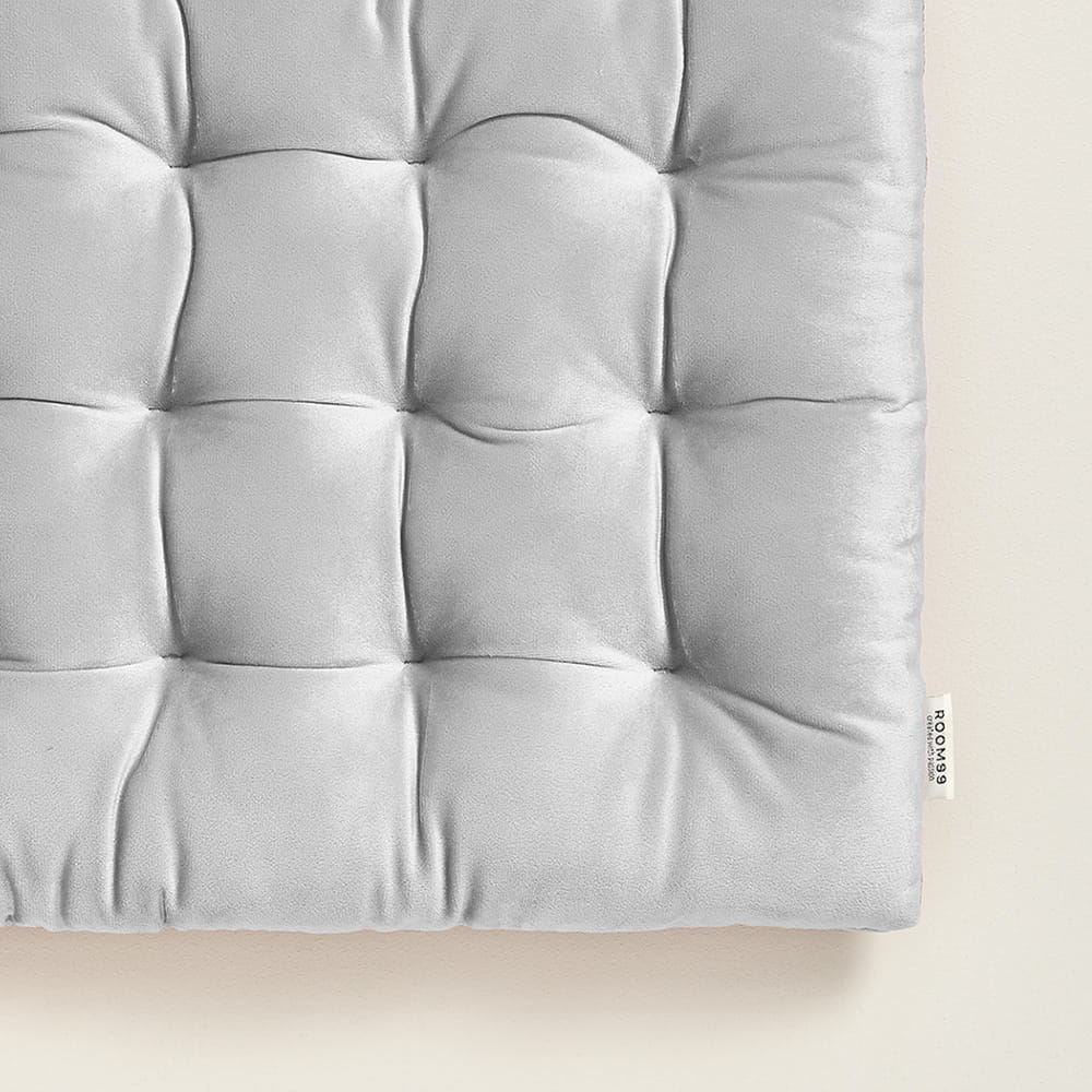 PODUSZKA NA KRZESŁO NOVA - SZARA JASNA 40x40  