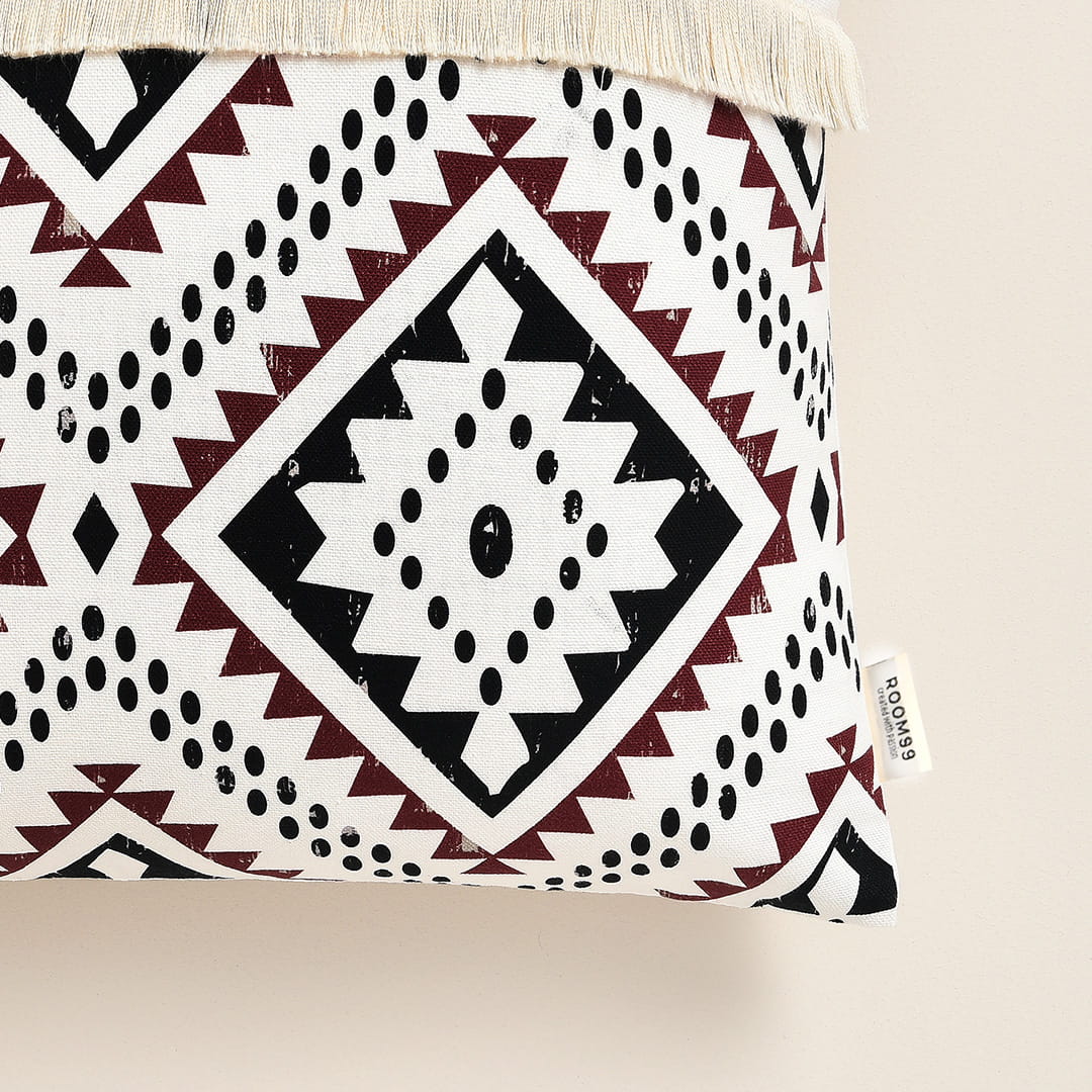 POSZEWKA DEKORACYJNA SOHO - ZŁAMANA BIEL 40x40