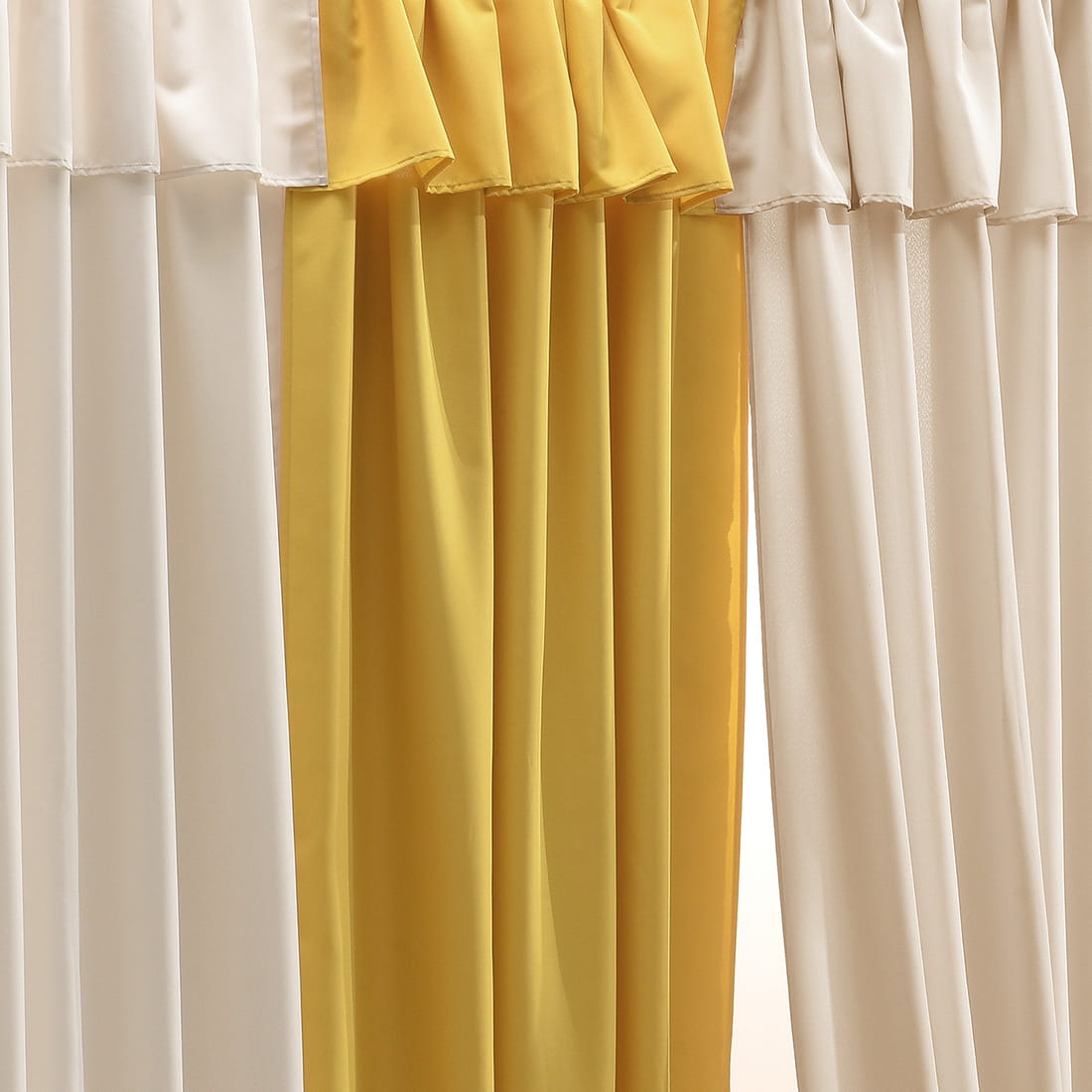 ZASŁONA MIA - BIAŁA 140x280 Taśma