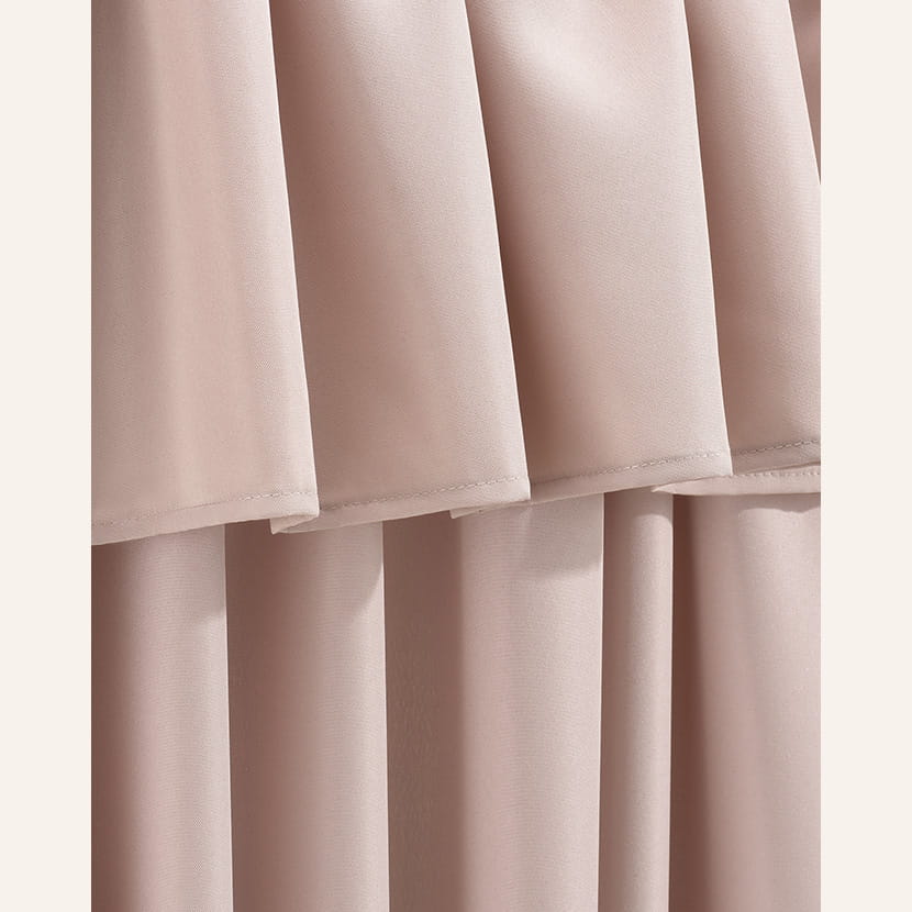 ZASŁONA MIA - PUDROWY RÓŻ 140x280 PRZELOTKA