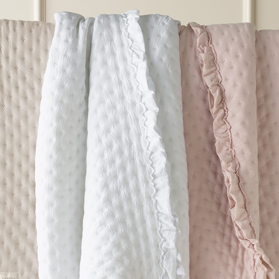 NARZUTA NA ŁÓŻKO MOLLY - SZARA JASNA 200x220