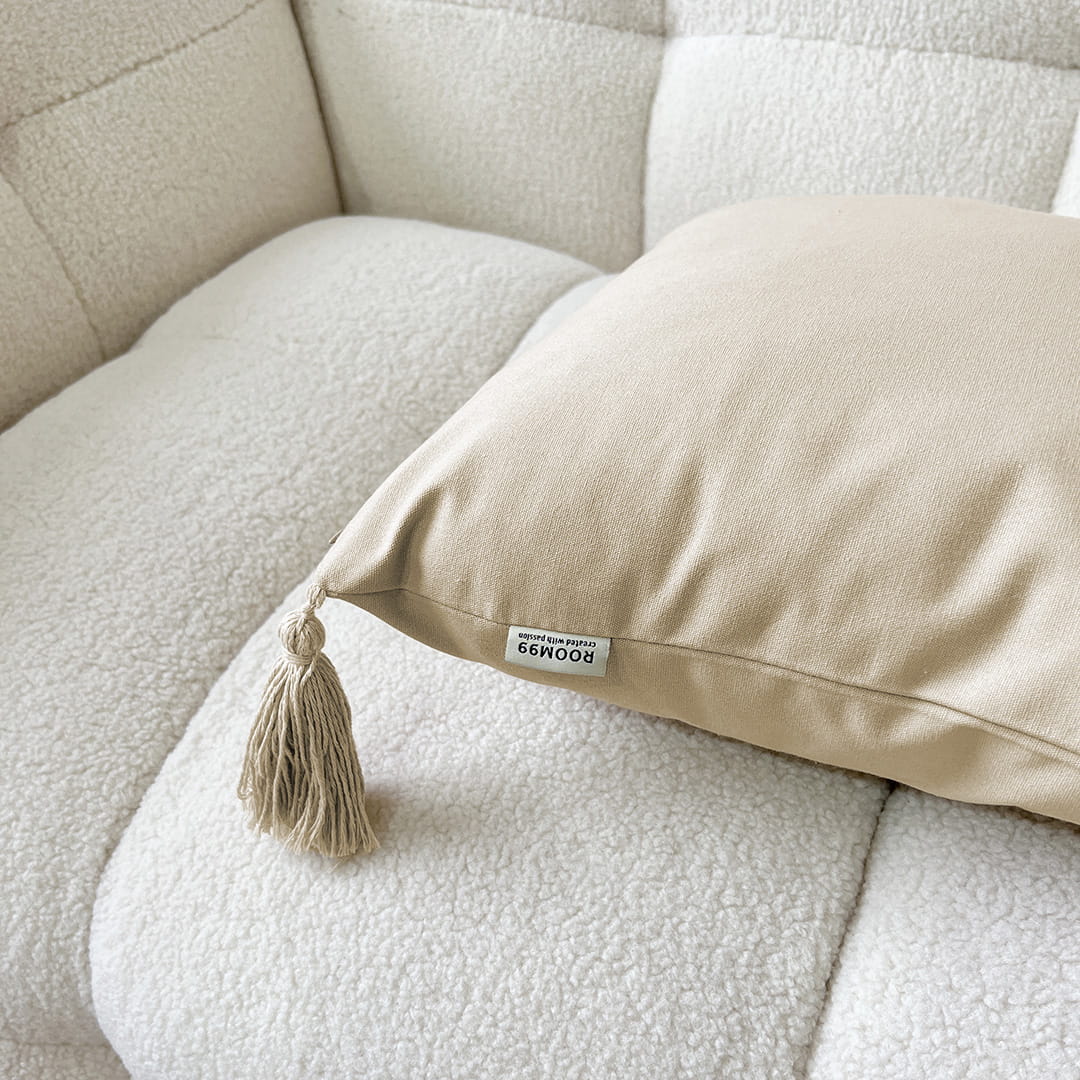 POSZEWKA DEKORACYJNA SOUL - BEŻOWA 40x40