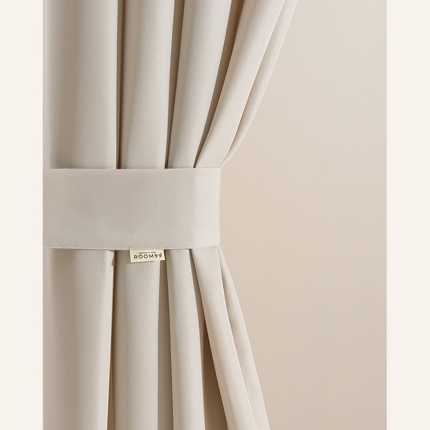 ZASŁONA NA TARAS GARDEN LINE - Beżowa jasna 155x250 Taśma