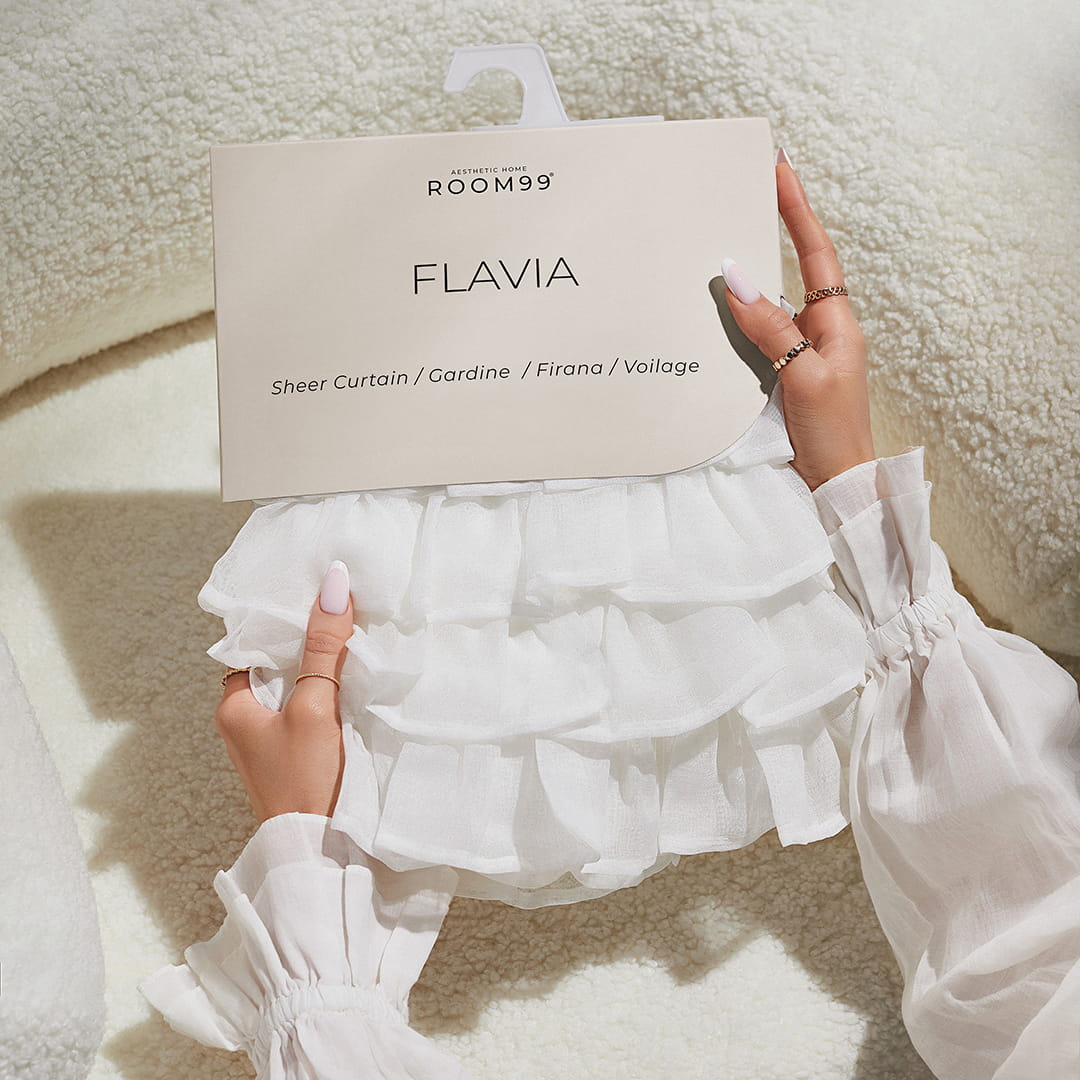 FIRANA Z FALBANAMI FLAVIA - BIAŁA 300x230 Przelotka