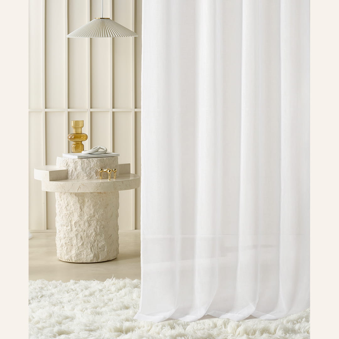 FIRANA NOVELIA - BIAŁA 200x250 Przelotka