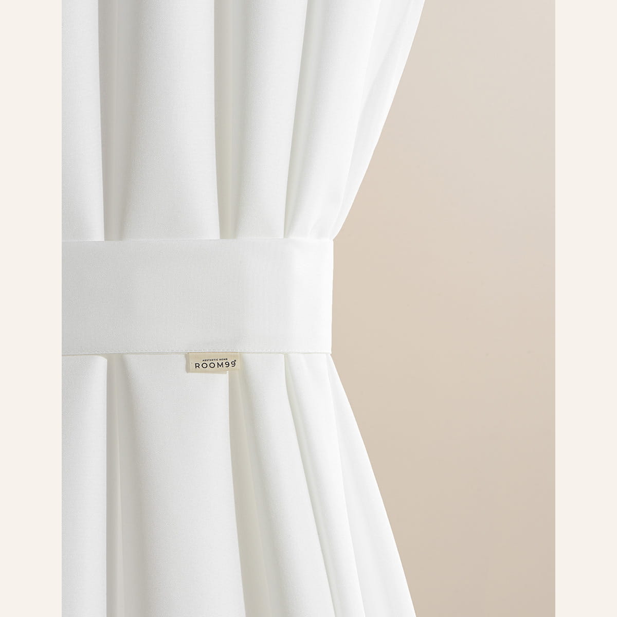 ZASŁONA NA TARAS GARDEN LINE - Złamana biel 155x220 Szelki  