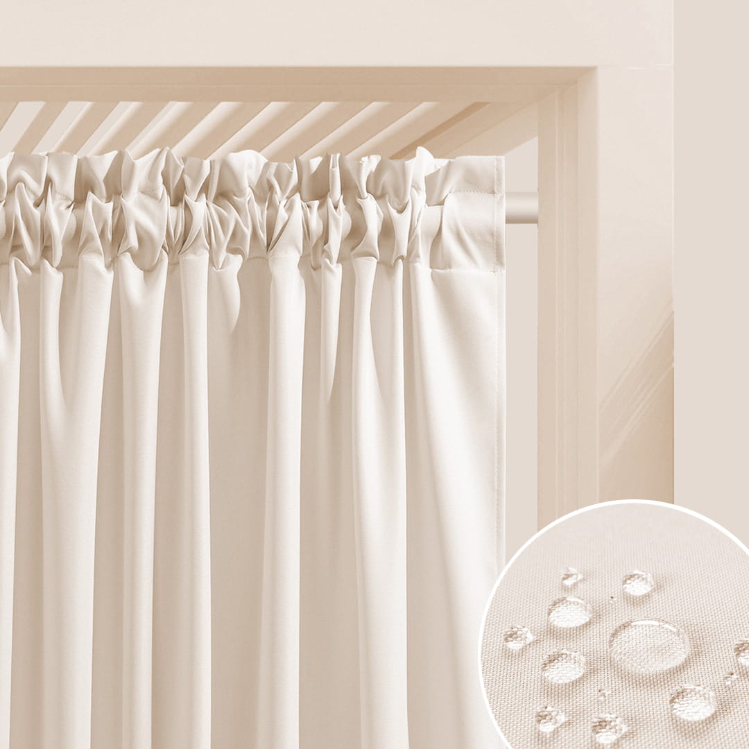  Zasłona ogrodowa 155x220 zewnętrzna na taśmie 