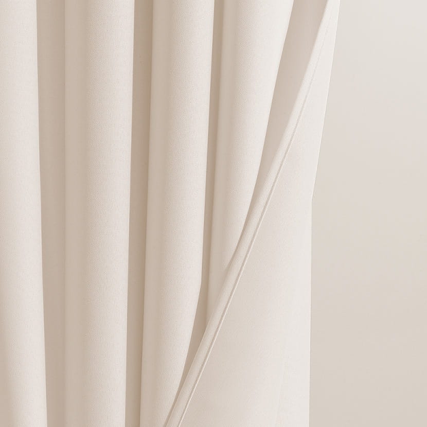 ZASŁONA NA TARAS GARDEN LINE - Krem śmietanka 155x220 Taśma 