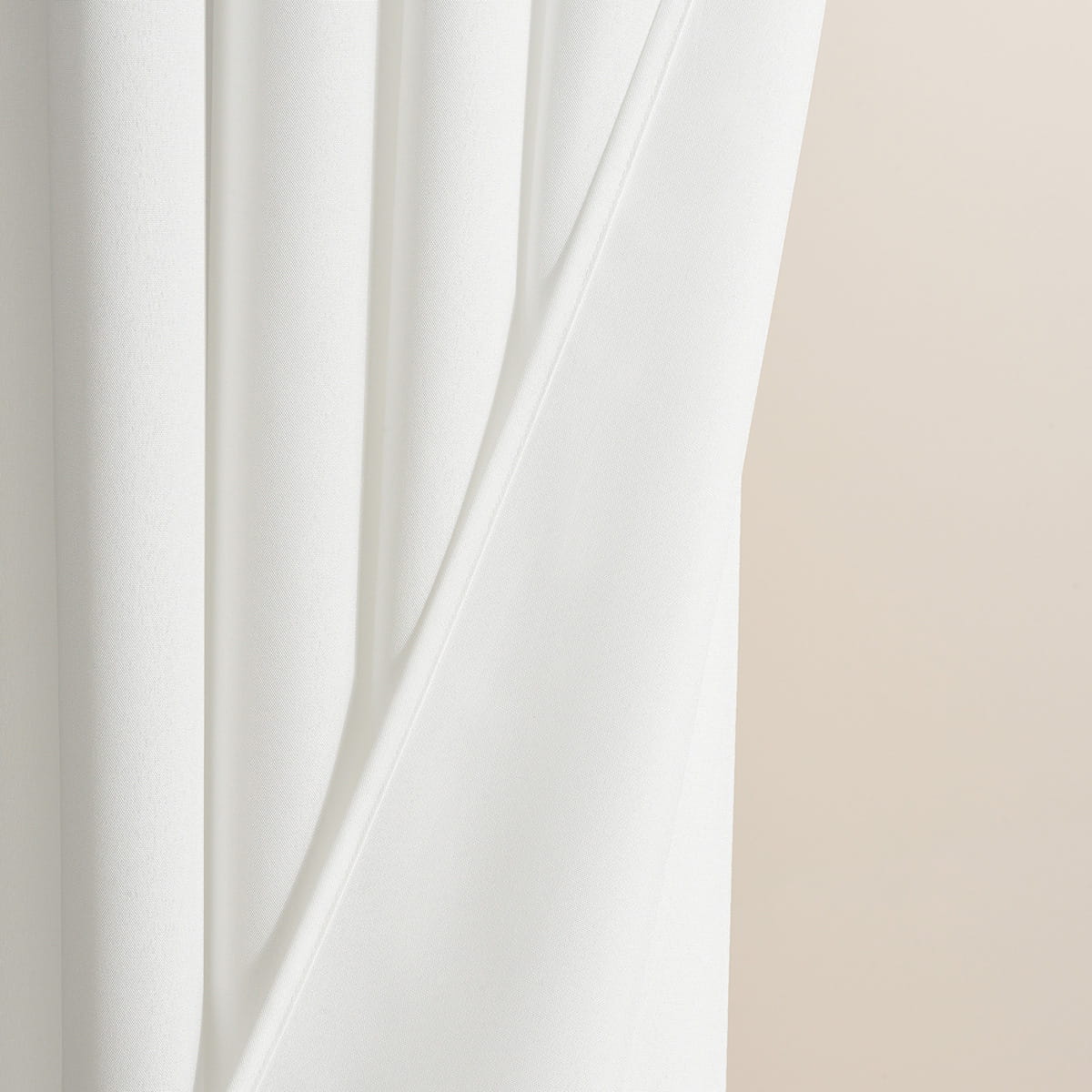 ZASŁONA NA TARAS GARDEN LINE - Złamana biel 155x250 Taśma 