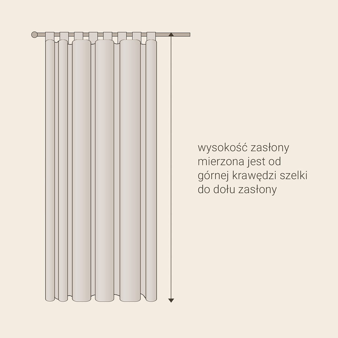ZASŁONA NA TARAS GARDEN LINE - Szara ciemna 155x220 Szelki