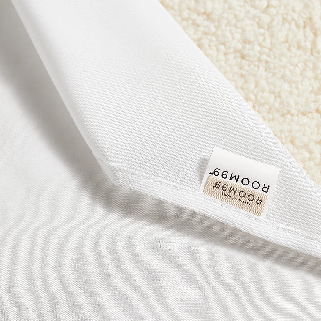 ZASŁONA CHLOE - ZŁAMANA BIEL 140x260 PRZELOTKA