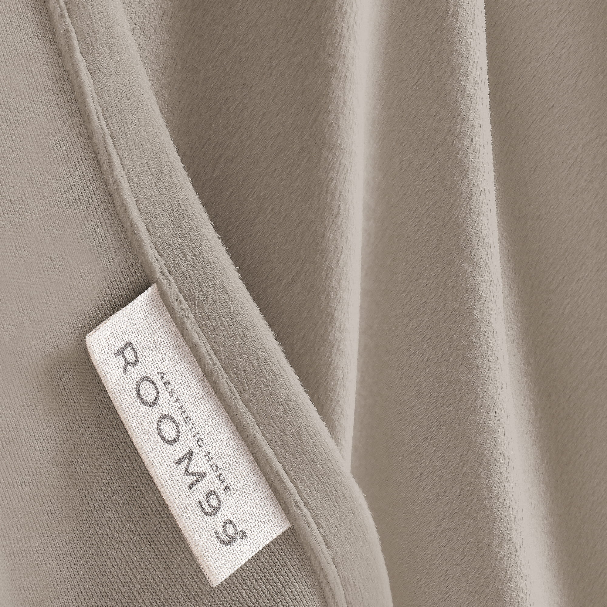 ZASŁONA WELUROWA CHARMY - BEŻOWA 140x280 TAŚMA