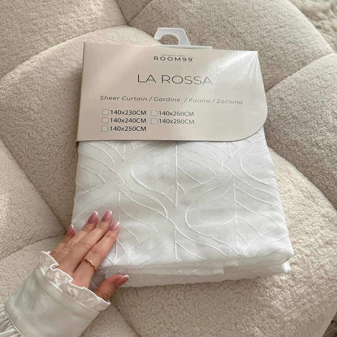 FIRANA LA ROSSA - BIAŁA 140x250 TAŚMA
