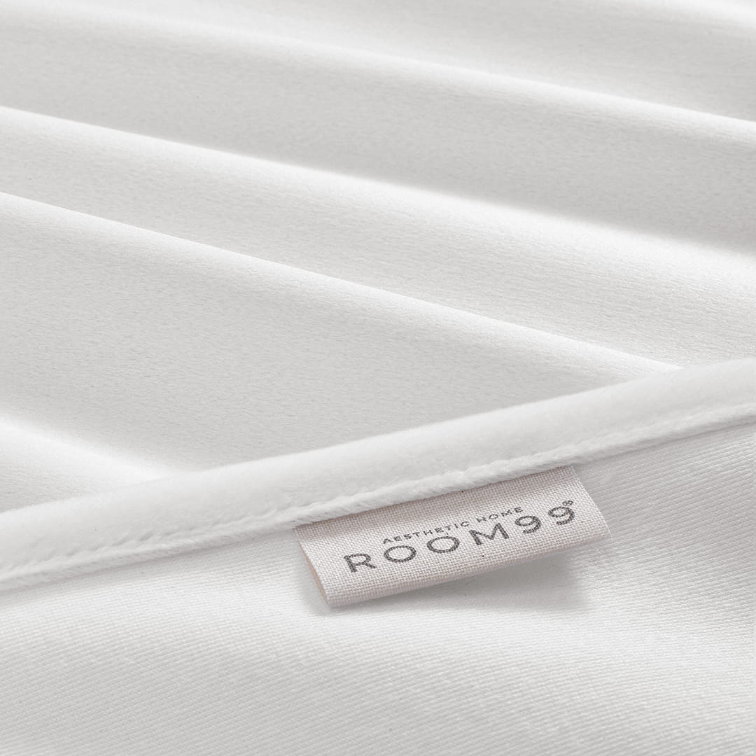 ZASŁONA WELUROWA BIANCA - BIAŁA 180x250 SREBRNA PRZELOTKA