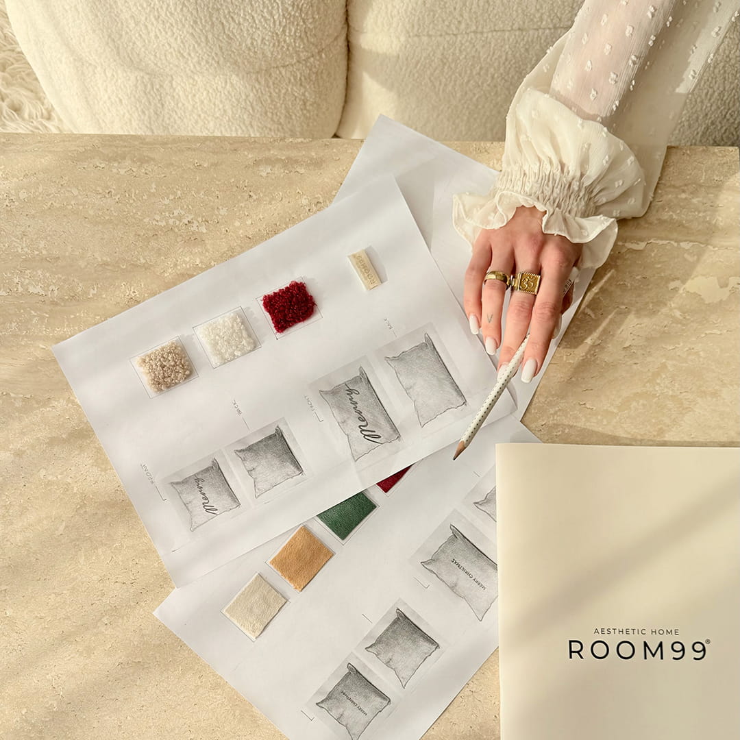 POSZEWKA ŚWIĄTECZNA BRIGHT - BEŻOWA JASNA 45x45 