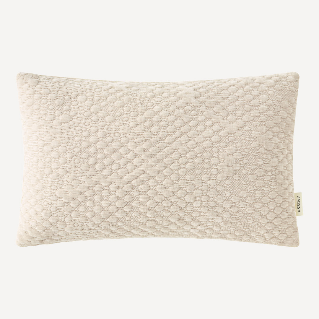 POSZEWKA DEKORACYJNA CHÉRIE - BEŻOWA JASNA 30x50