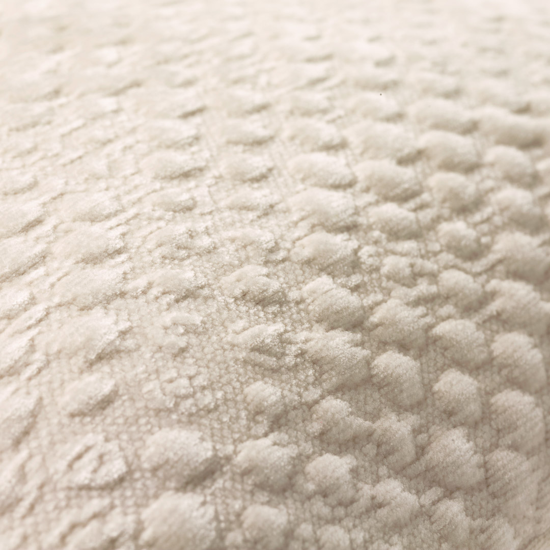 POSZEWKA DEKORACYJNA CHÉRIE - BEŻOWA JASNA 30x50