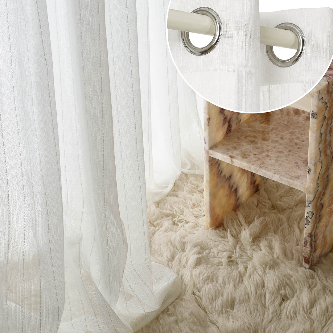  Nowoczesna firana biała 300x250 Melrosè na przelotkach do sypialni 