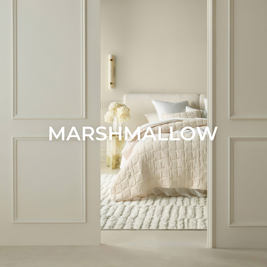 NARZUTA NA ŁÓŻKO MARSHMALLOW - KREMOWA 220x240