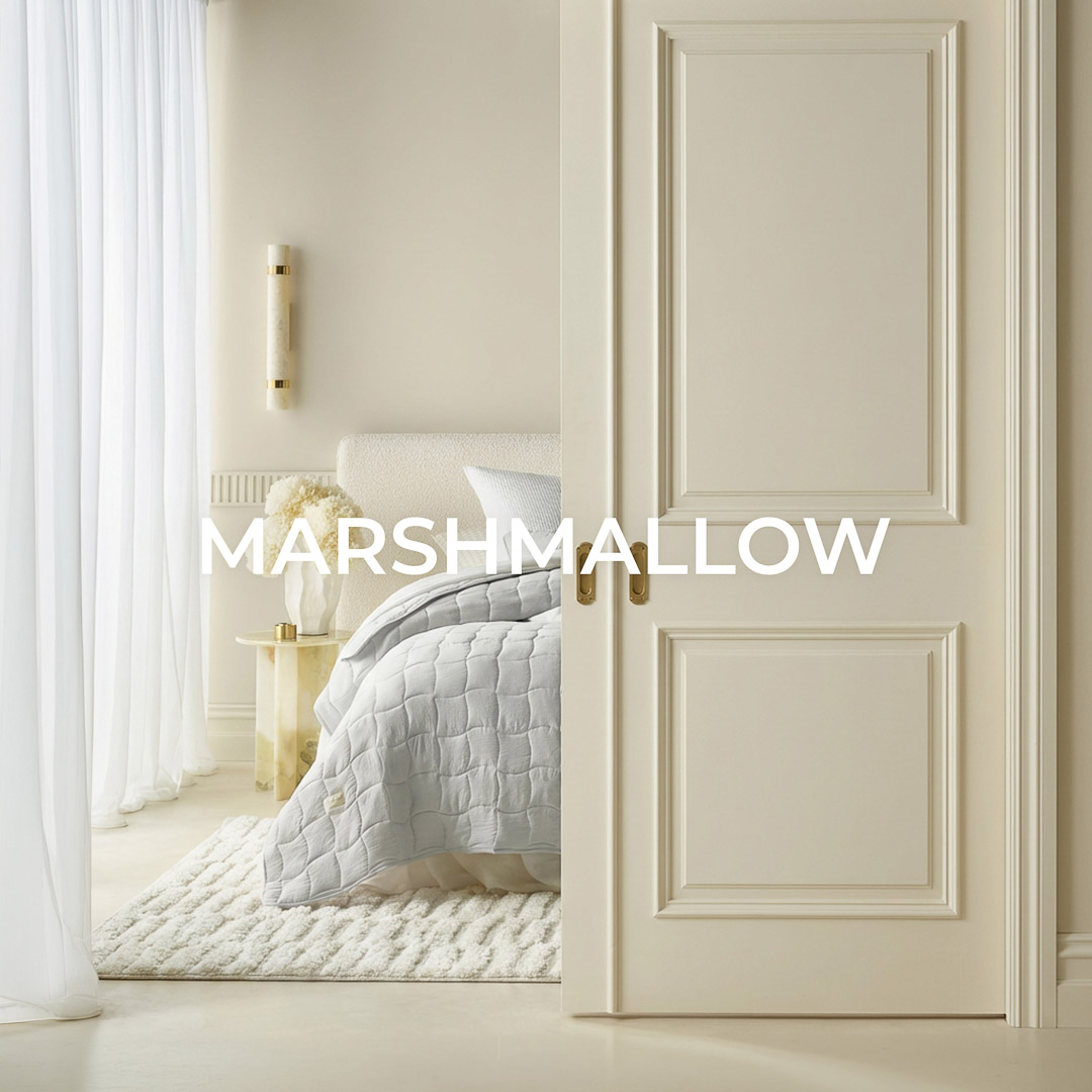 NARZUTA NA ŁÓŻKO MARSHMALLOW - SZARA JASNA 220x240