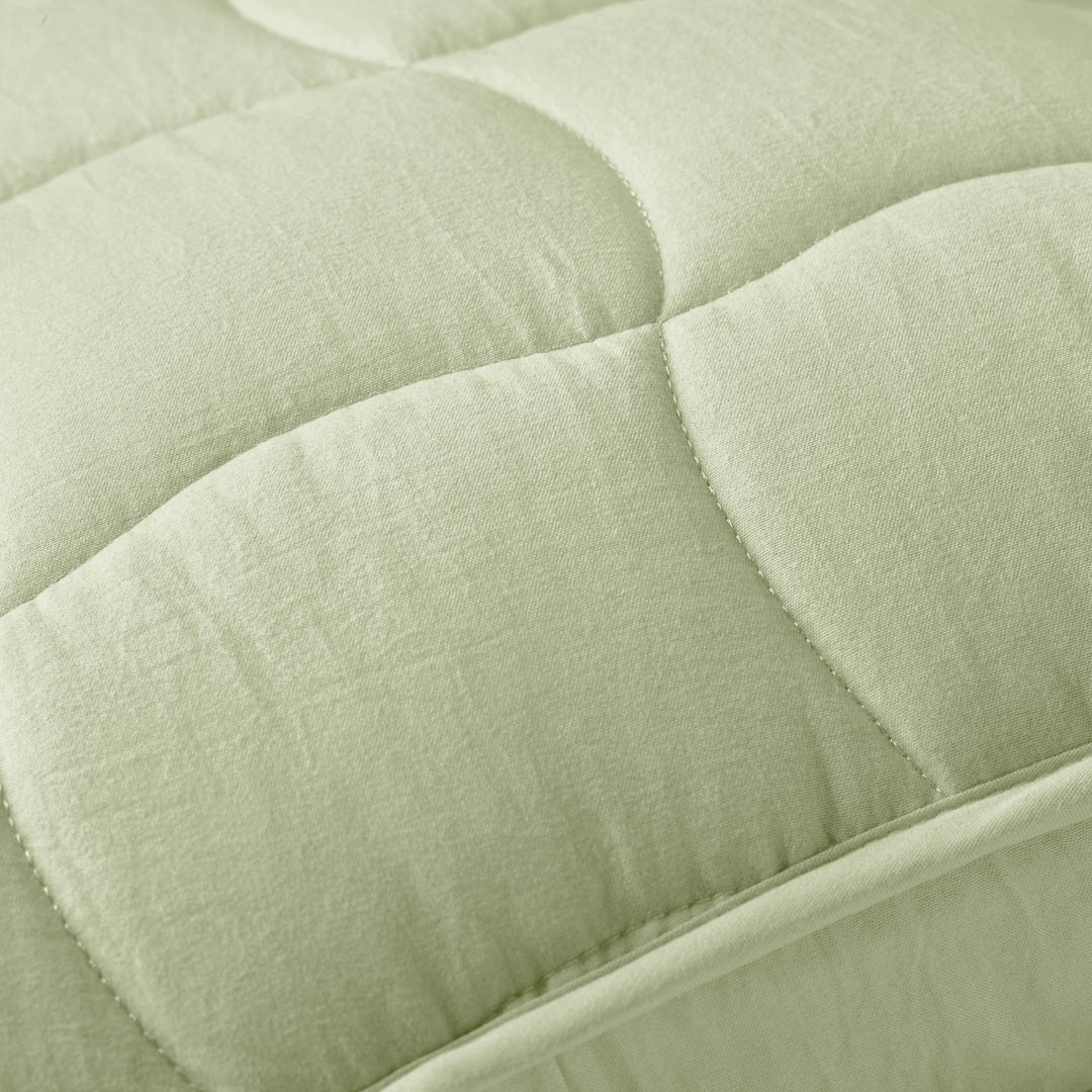 PODUSZKA DEKORACYJNA MARSHMALLOW - ZIELEŃ MATCHA 45x45