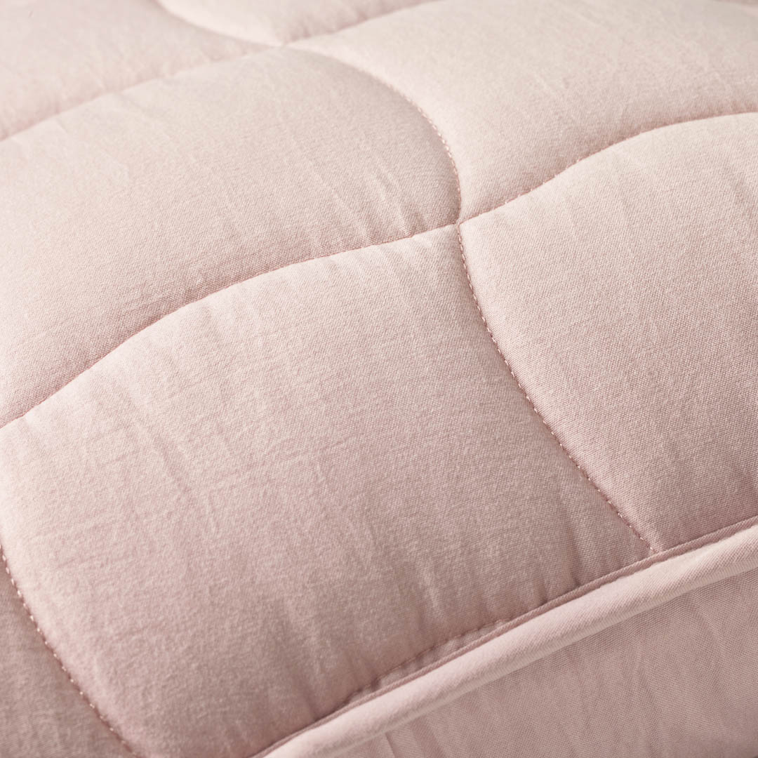 PODUSZKA DEKORACYJNA MARSHMALLOW - PUDROWY RÓŻ 45x45