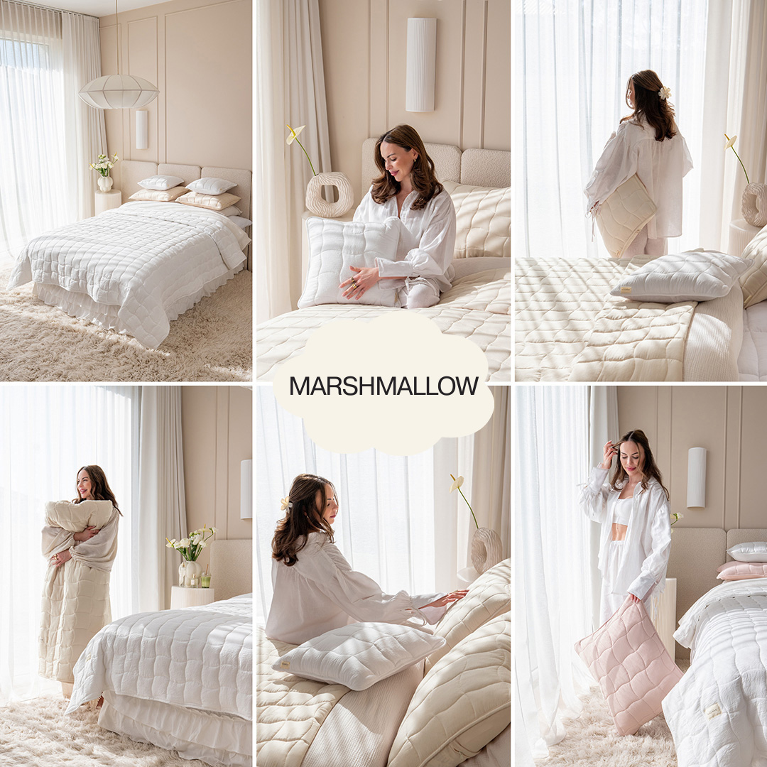 NARZUTA NA ŁÓŻKO MARSHMALLOW - ZIELEŃ MATCHA 220x240