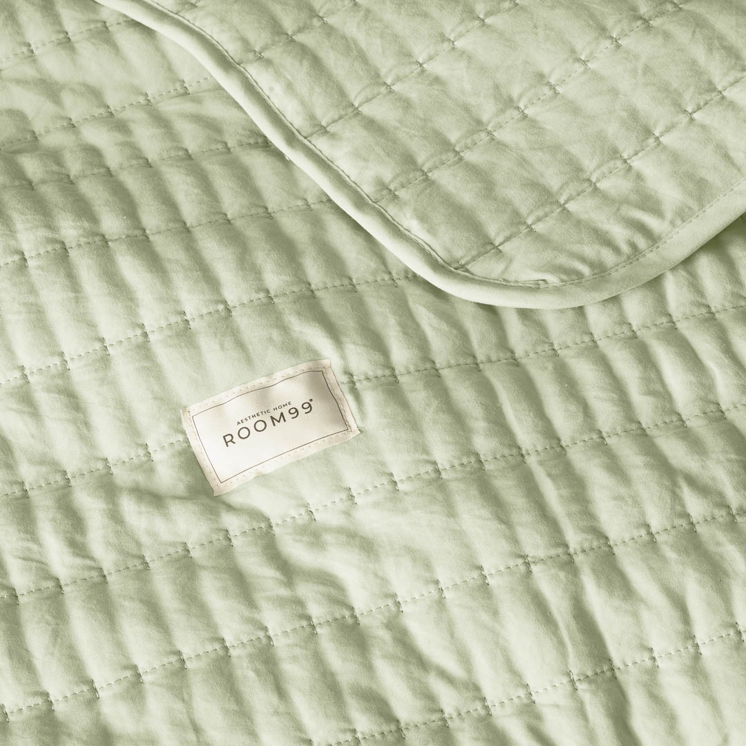 NARZUTA NA ŁÓŻKO MÙSE - ZIELEŃ MATCHA 220x240