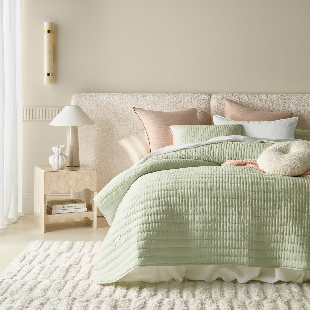 NARZUTA NA ŁÓŻKO MÙSE - ZIELEŃ MATCHA 220x240