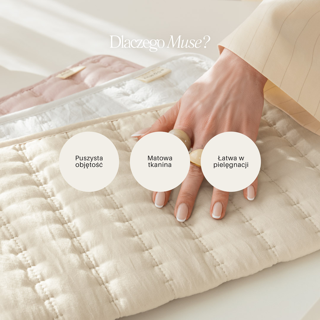 POSZEWKA DEKORACYJNA MÙSE - ZIELEŃ MATCHA 45x45