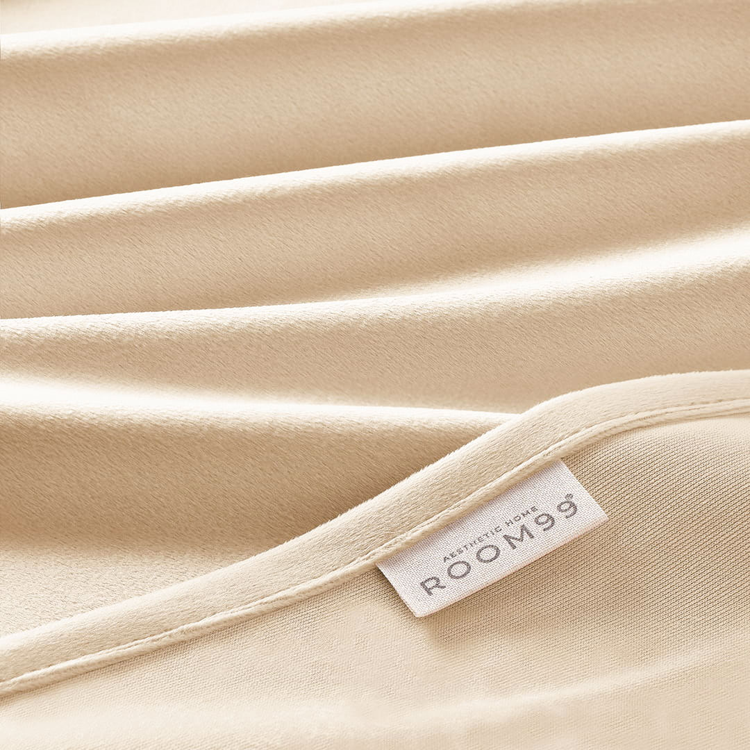 ZASŁONA WELUROWA BIANCA - KREM IVORY 140x250 SREBRNA PRZELOTKA