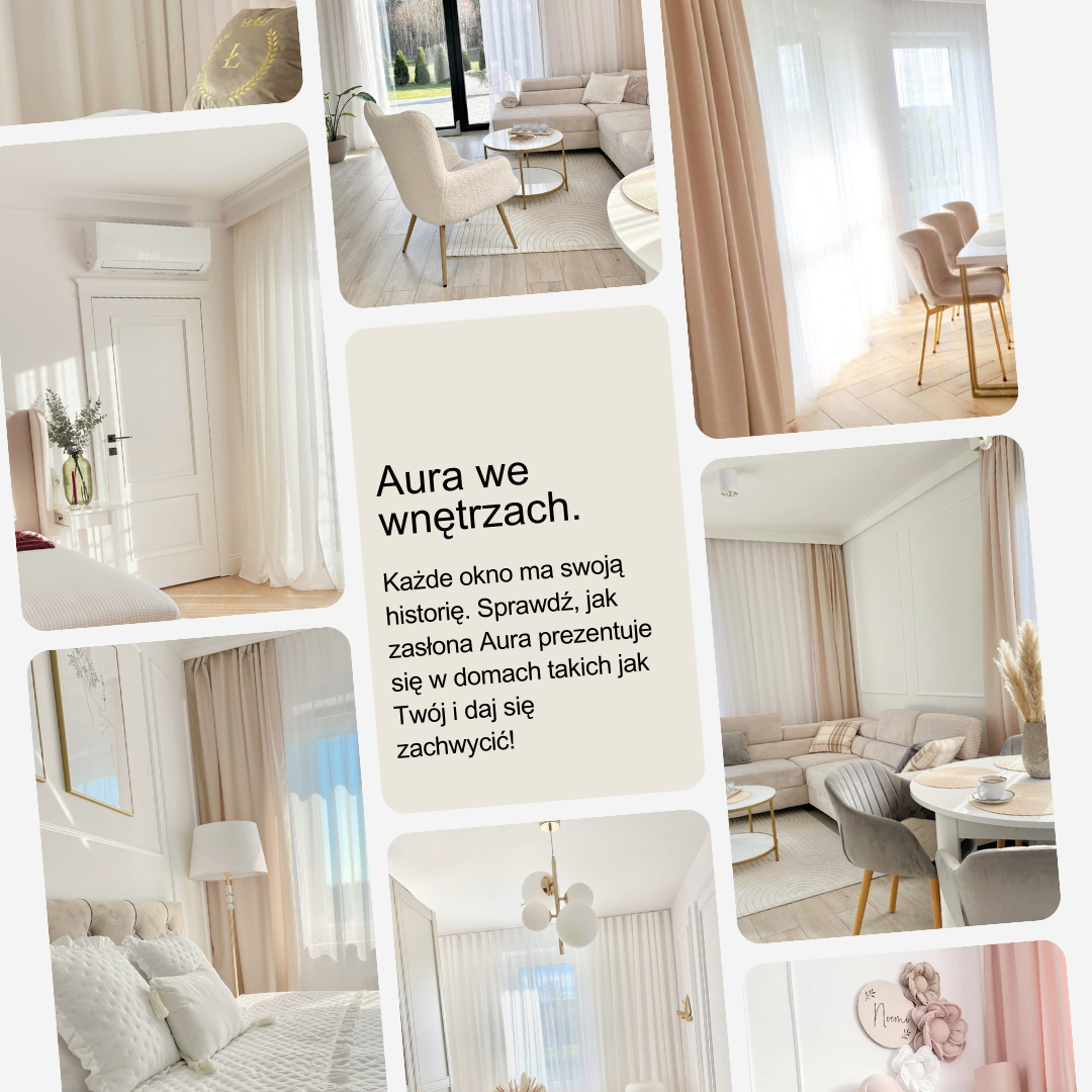 ZASŁONA AURA - SZARA JASNA 140x280 TAŚMA