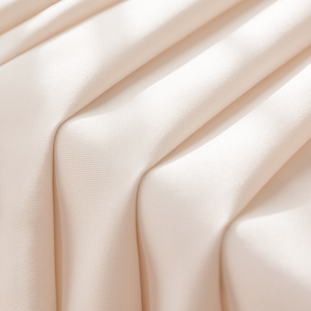 OBRUS PLAMOODPORNY AURA - KREM ŚMIETANKA 140x220