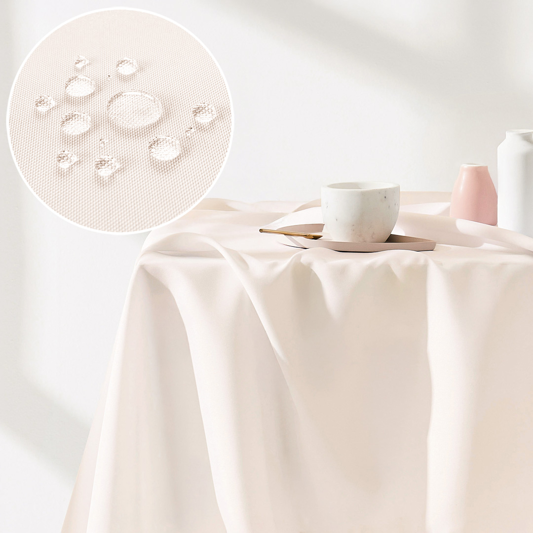  Gładki elegancki obrus plamoodporny 140x200 na stół 