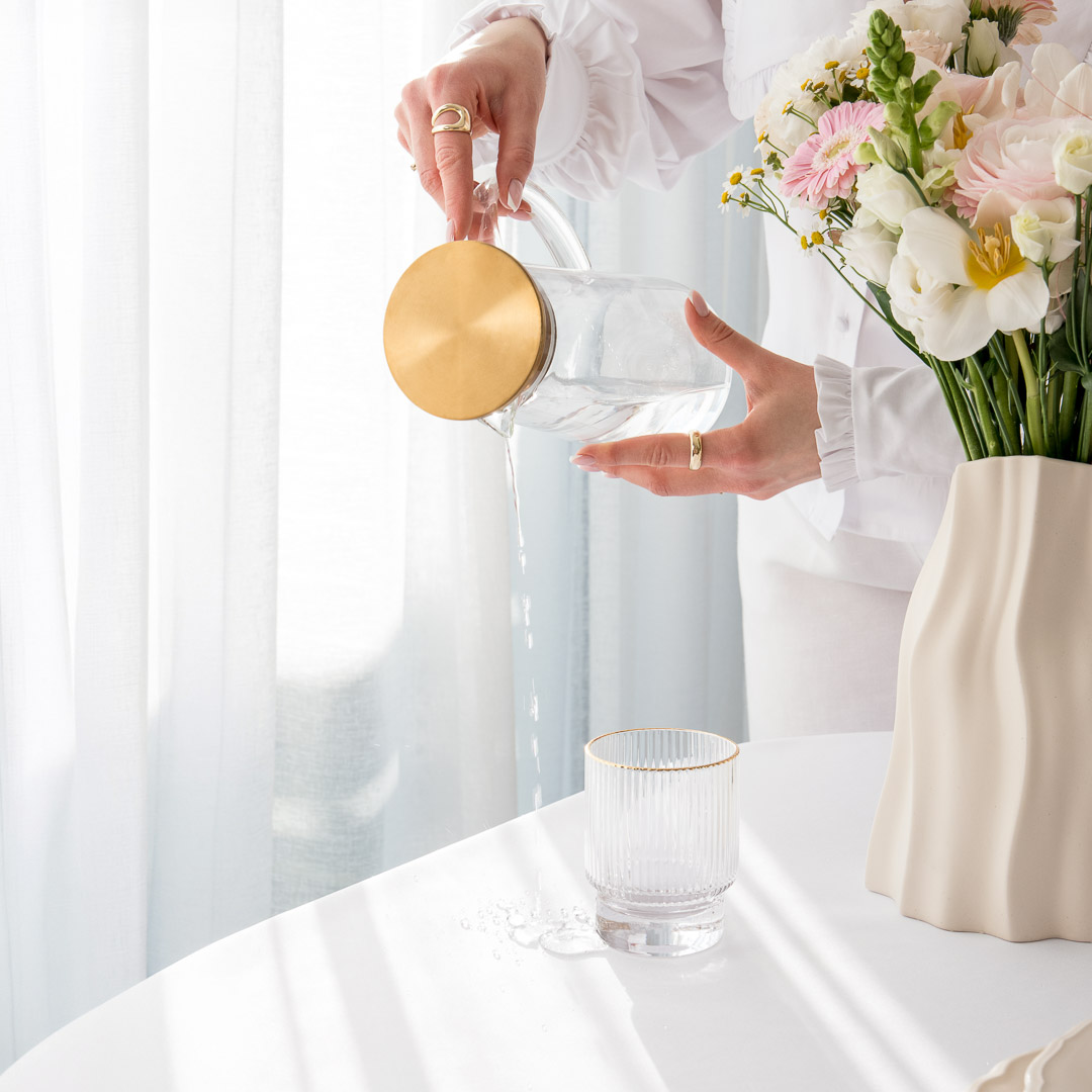 OBRUS PLAMOODPORNY AURA - BIAŁY 110X160