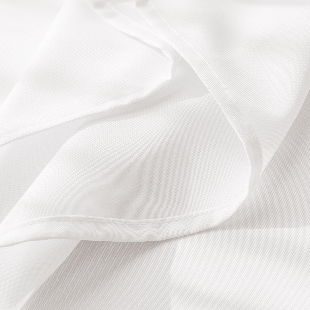 OBRUS PLAMOODPORNY AURA - BIAŁY 140x400