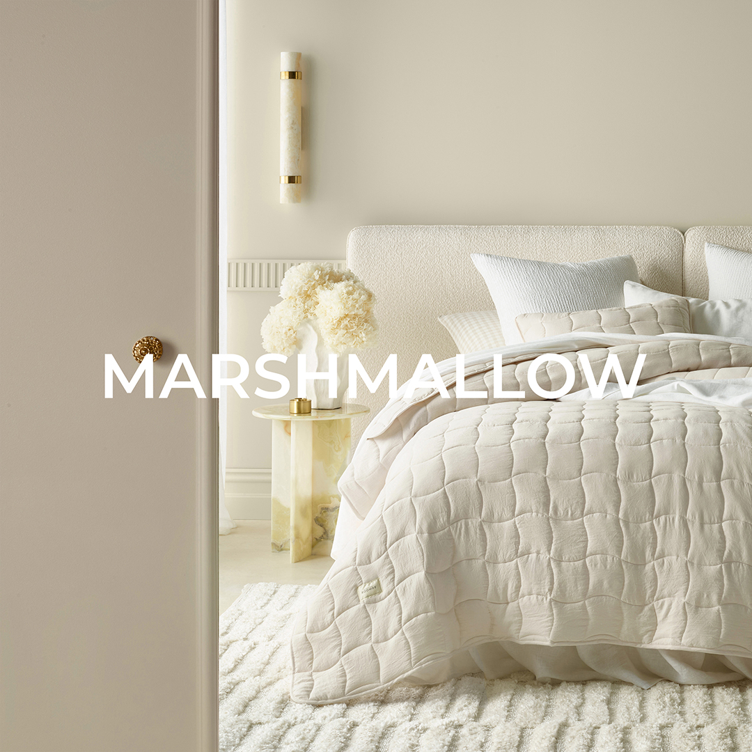 NARZUTA NA ŁÓŻKO MARSHMALLOW - BEŻOWA 200x220